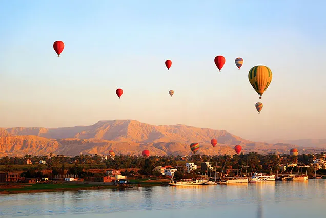 Breathtaking Sunrise Luxor Hot Air Balloon Ride