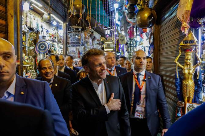 Naguib Mahfouz Cafe: Cairo’s Cultural Hub and the Macron Presidential Visit