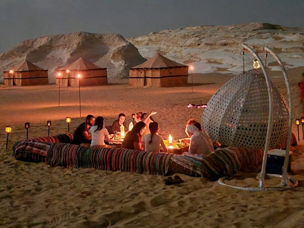 Famous 15 Camping Places in Egypt | A Journey Into the Desert Night