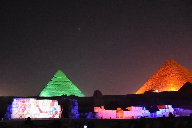 Private Sound and Light Show at the Pyramids Experience
