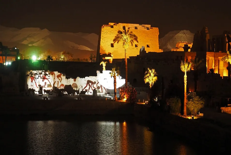 Enchanting Sound and Light Show Karnak Temples