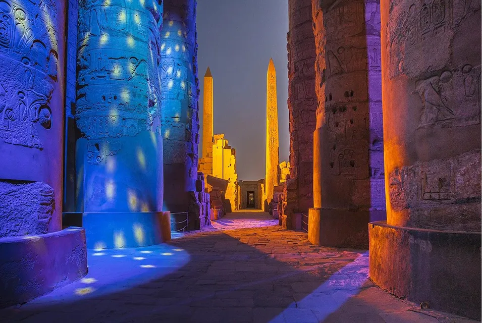 Enchanting Sound and Light Show Karnak Temples