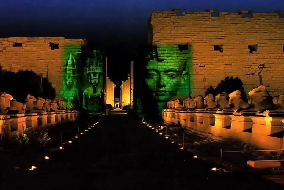 Enchanting Sound and Light Show Karnak Temples