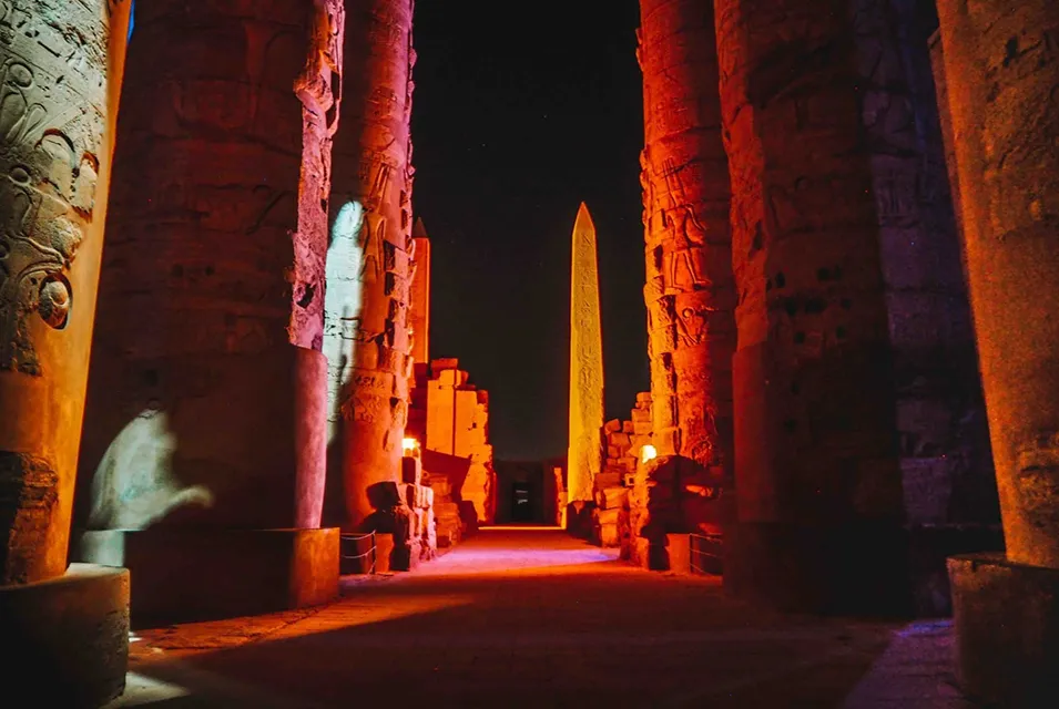 Enchanting Sound and Light Show Karnak Temples