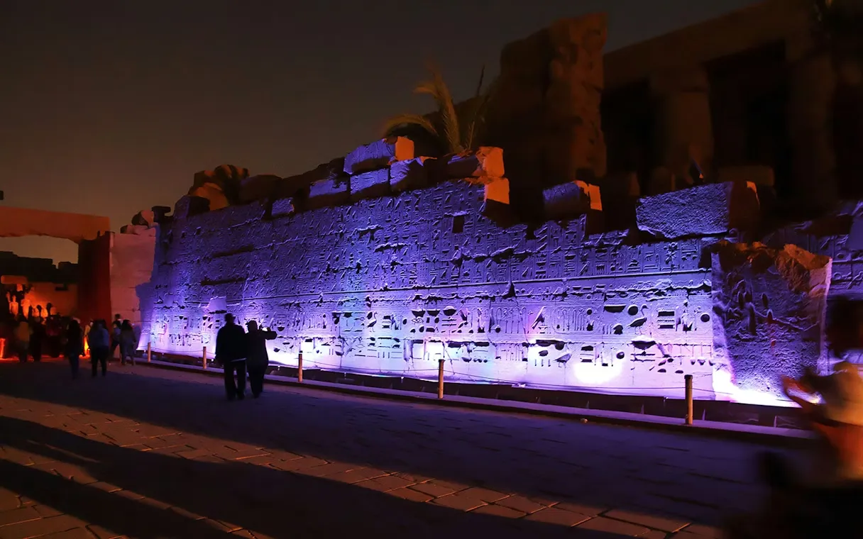 Enchanting Sound and Light Show Karnak Temples