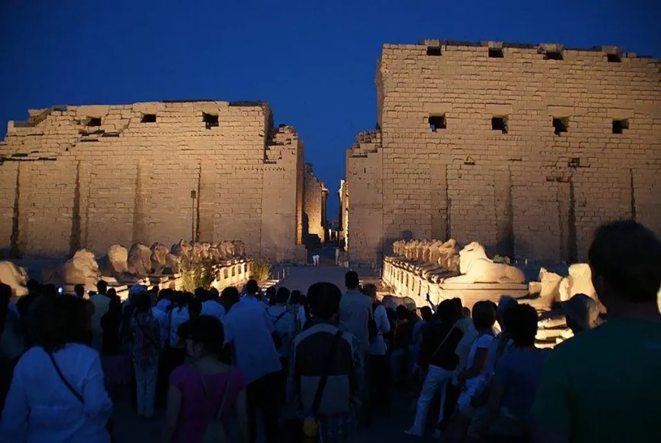 Enchanting Sound and Light Show Karnak Temples