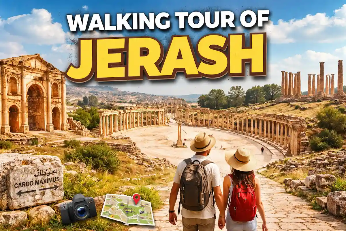 Walking Tour of Jerash: Complete Step-by-Step Guide