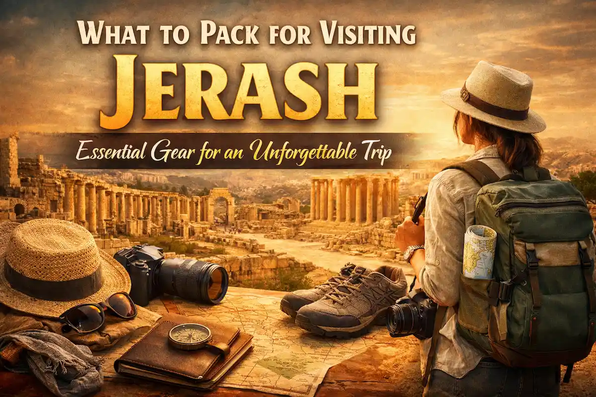 What to Pack for Visiting Jerash – Full Checklist