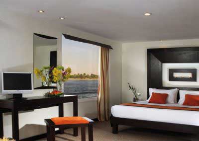 Nile river Cruise, Movenpick Royal Lily Nile Cruise room