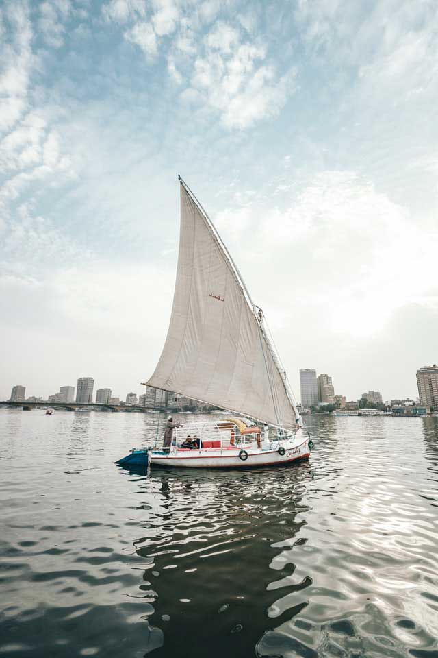 sailing with falucca