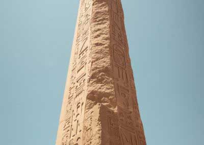 Hatchepsut Obelisk in Karnak temple