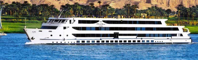 Luxor para cruzeiro no Nilo de Aswan