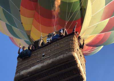 Hot air balloon in Luxor