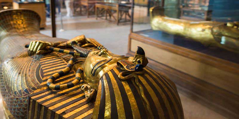 King Tut sarcophagus