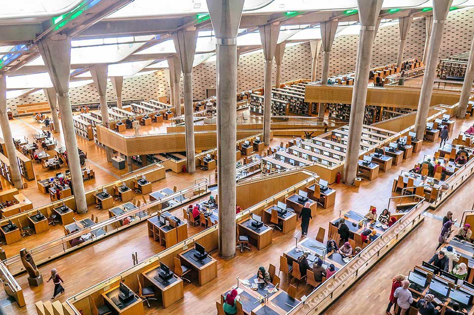 the library of alexandria egypt