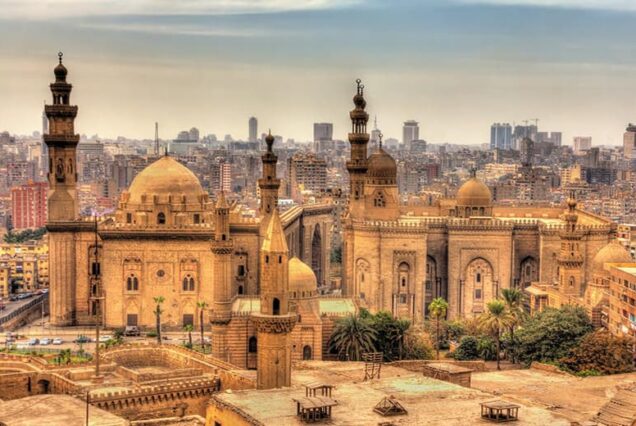 view mosques sultan hassan alrifai cairo