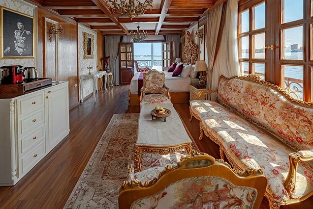 4 Days Princess Farida Luxury Dahabiya Nile Cruise (2)