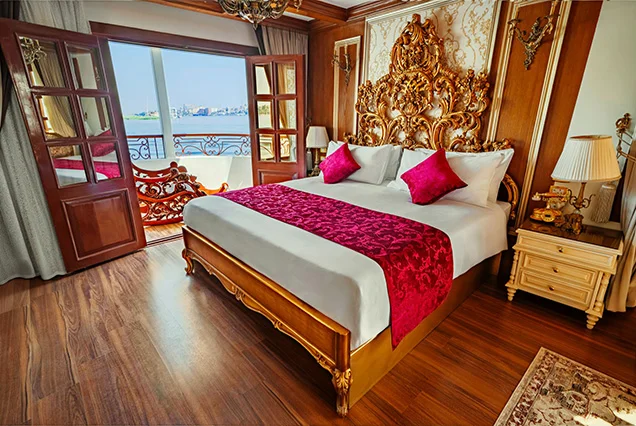 4 Days Princess Farida Luxury Dahabiya Nile Cruise (3)